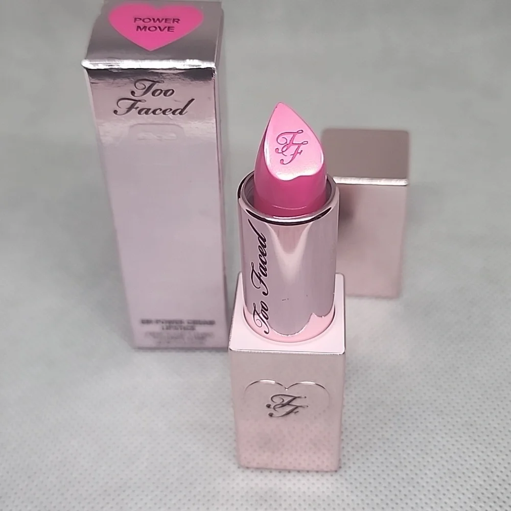 TooFACED LADY BOLD EM-POWER CREAM LIPSTICK (NIB) - Picture 2 of 4